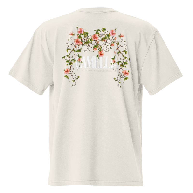 Camellia Floral Oversized T-Shirt