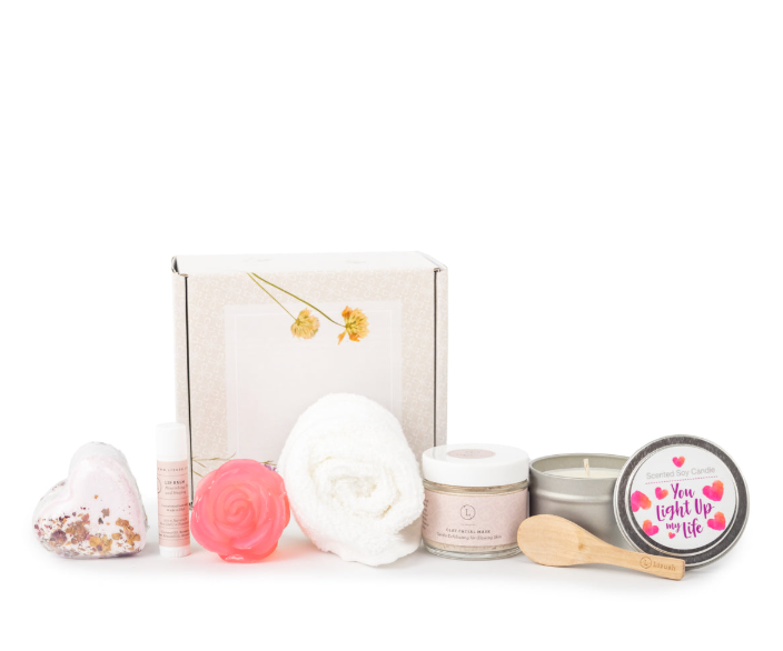 Personalized All Natural Spa Luxe Set