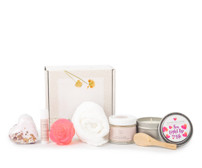 Personalized All Natural Spa Luxe Set