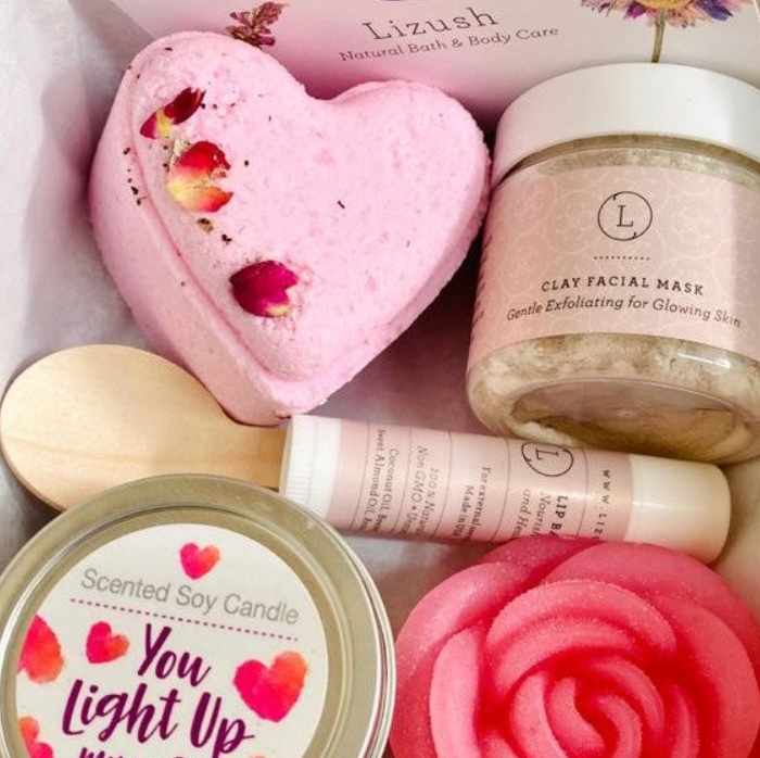 Personalized All Natural Spa Luxe Set