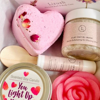 Personalized All Natural Spa Luxe Set