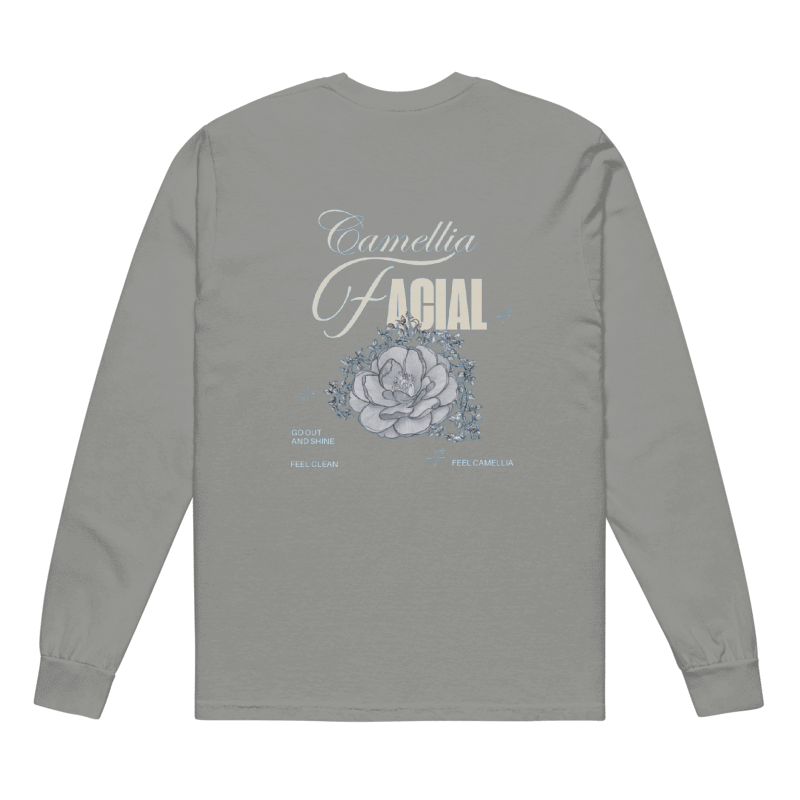 Camellia Facial Heavyweight Long Sleeve Shirt
