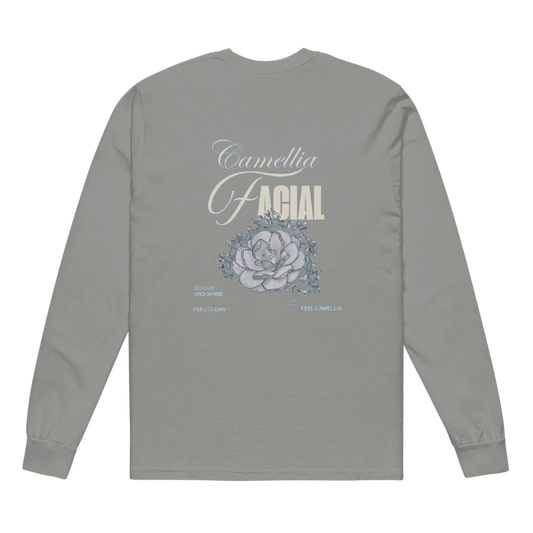 Camellia Facial Heavyweight Long Sleeve Shirt